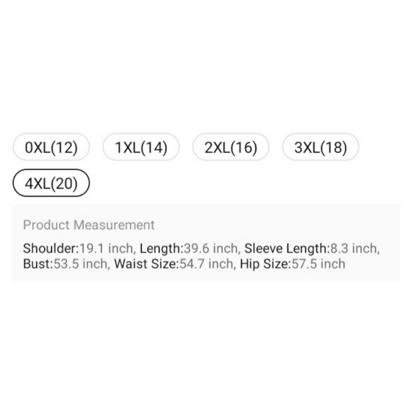 NEW Plus Floral Tunic Dress - Picture 11 of 11